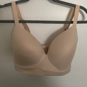 Soma Enbliss Wireless Bra 36DD Nude NWT